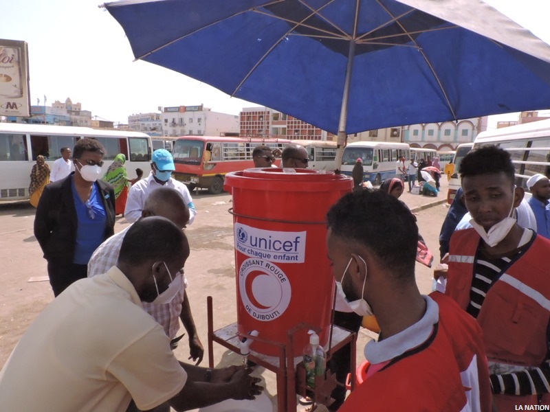 Croissant Rouge de Djibouti : Campagne de sensibilisation contre le covid 19