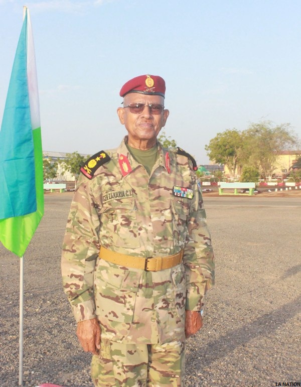 Le général de corps d’armée Zakaria Check Ibrahim