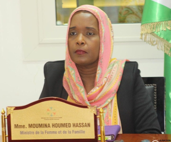 Impact du Covid19 sur les Femmes et Filles dans la région arabe : Moumina Houmed Hassan participe à la rencontre virtuelle des ministres des affaires sociales et de la femme des pays de la ligue Arabe