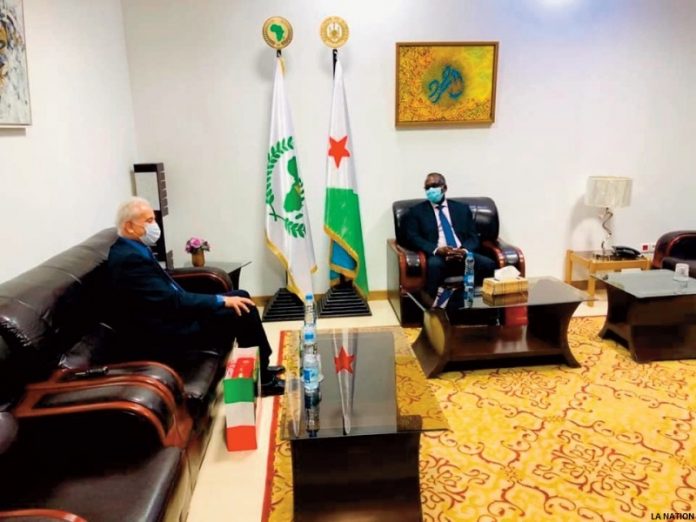 Alqabandi fait ses adieux au président de l’assemblée nationale