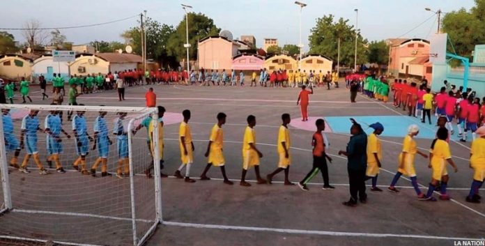 Coup d'envoi du tournoi inter-CDC de handball (2)