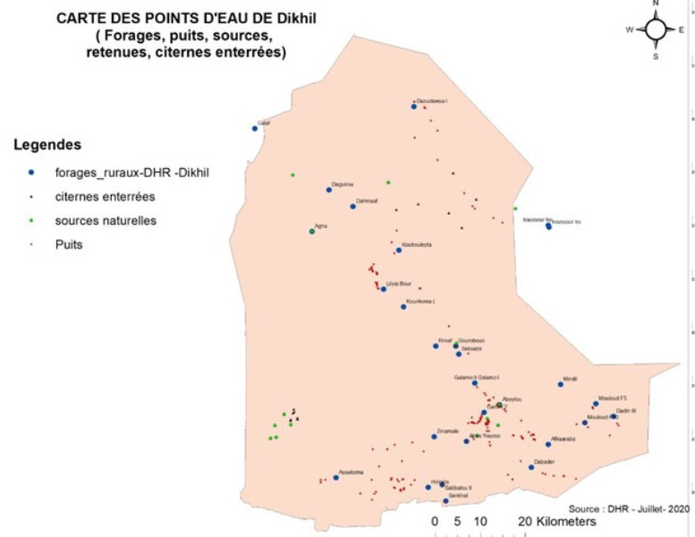 LES PROGRAMMES D’HYDRAULIQUE RURALE EXÉCUTÉ EN MILIEU RURAL DANS LA RÉGION DE DIKHIL