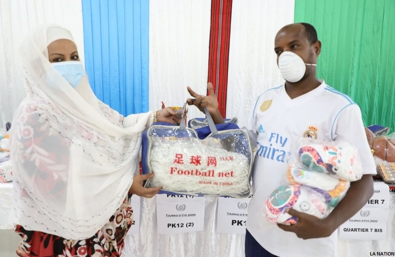 Le SEJS équipe les associations sportives et organisatrices des tournois d'été