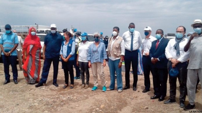 Le ministre de l’intérieur visite le camp de mise en quarantaines d’Aour-Aoussa