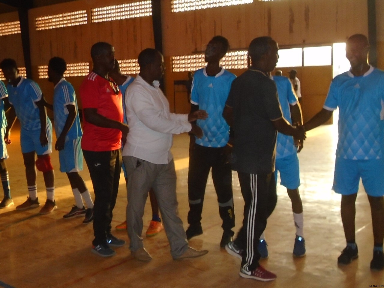 Ali Sabieh abrite des matchs du championnat national de hand-ball