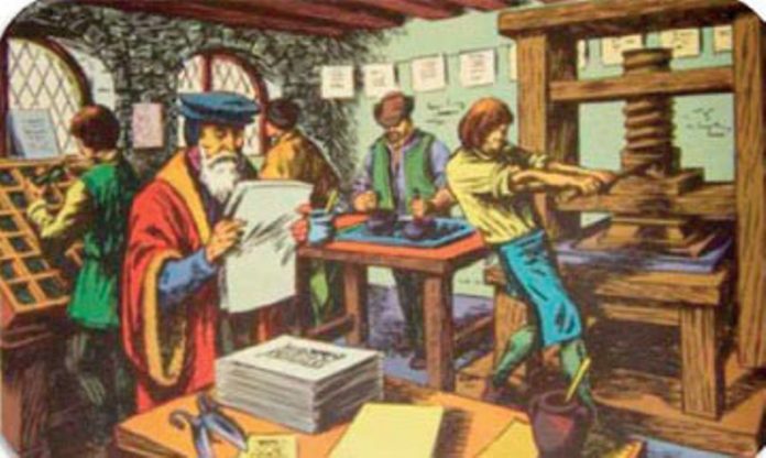 DE LA NAISSANCE DE L’IMPRIMERIE À AUJOURD’HUI (2)