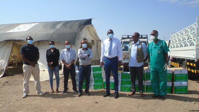 Don de matériels de l’IGAD au centre Awr aoussa (1)