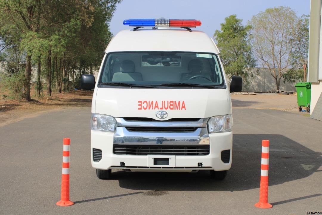Don d’ambulance au ministère de la santé