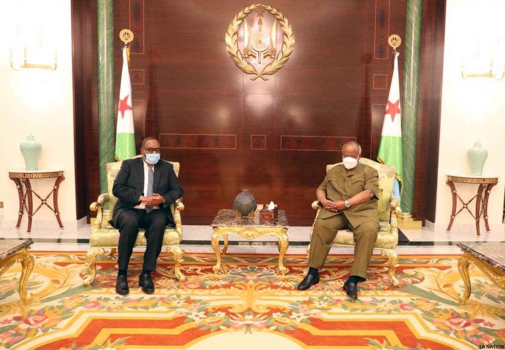 Le Chef de l’Etat reçoit le Président du Puntland