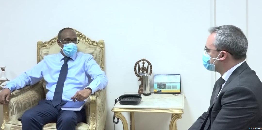 Le ministre de la santé reçoit le nouveau DG de la BCIMR