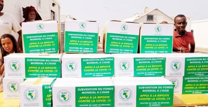 L’Igad fait un don de matériel sanitaire au profit des réfugiés du camps de markazi (1)