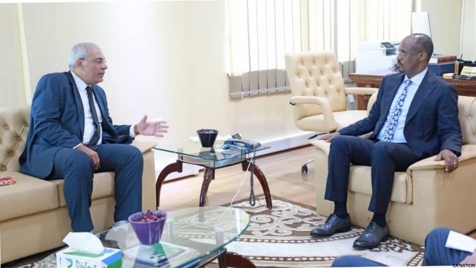 MAMCBWAmbassade d’Egypte à Djibouti Des discussions pour promouvoir plusieurs projets culturels et religieux de notre pays