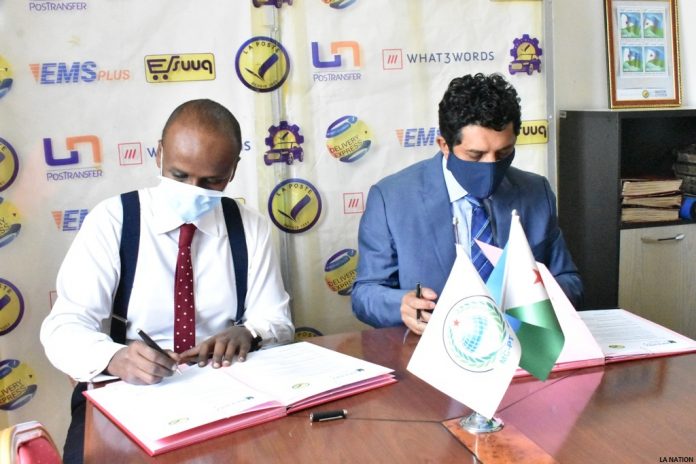 Signature d’un accord de partenariat entre la Bank of Africa Mer Rouge et la Poste de Djibouti (1)