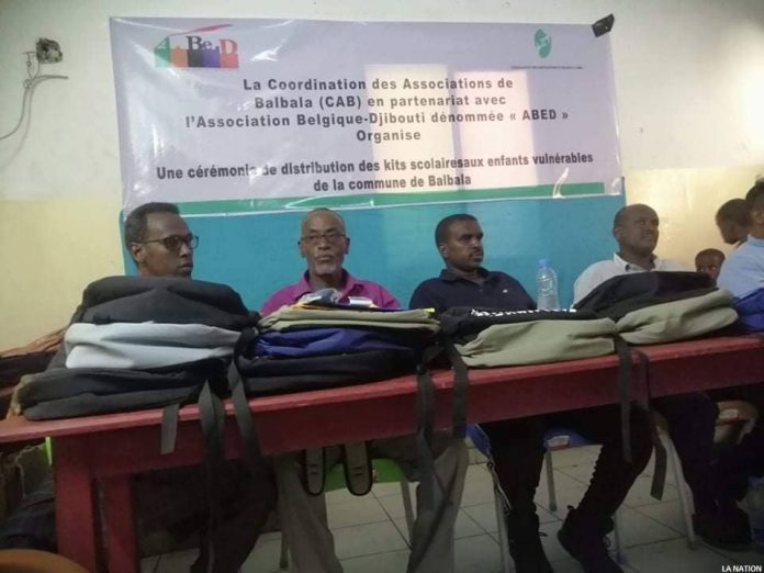 ABED CAB Remise de kits scolaires aux enfants vulnérables de la Commune de BALBALA (2)