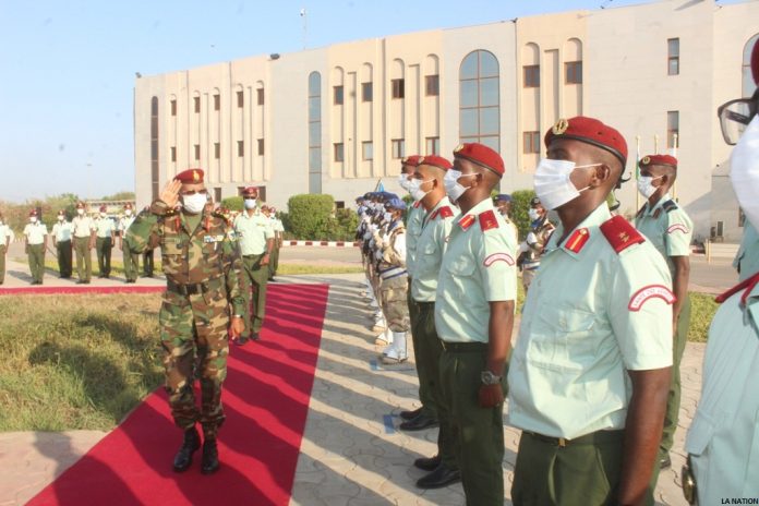 FAD Cérémonie de clôture de la formation militaire initiale des jeunes médecins et techniciens de santé (3)