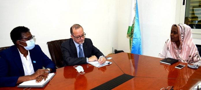 La ministre Moumina Houmed reçoit le directeur régional de l’UNICEF