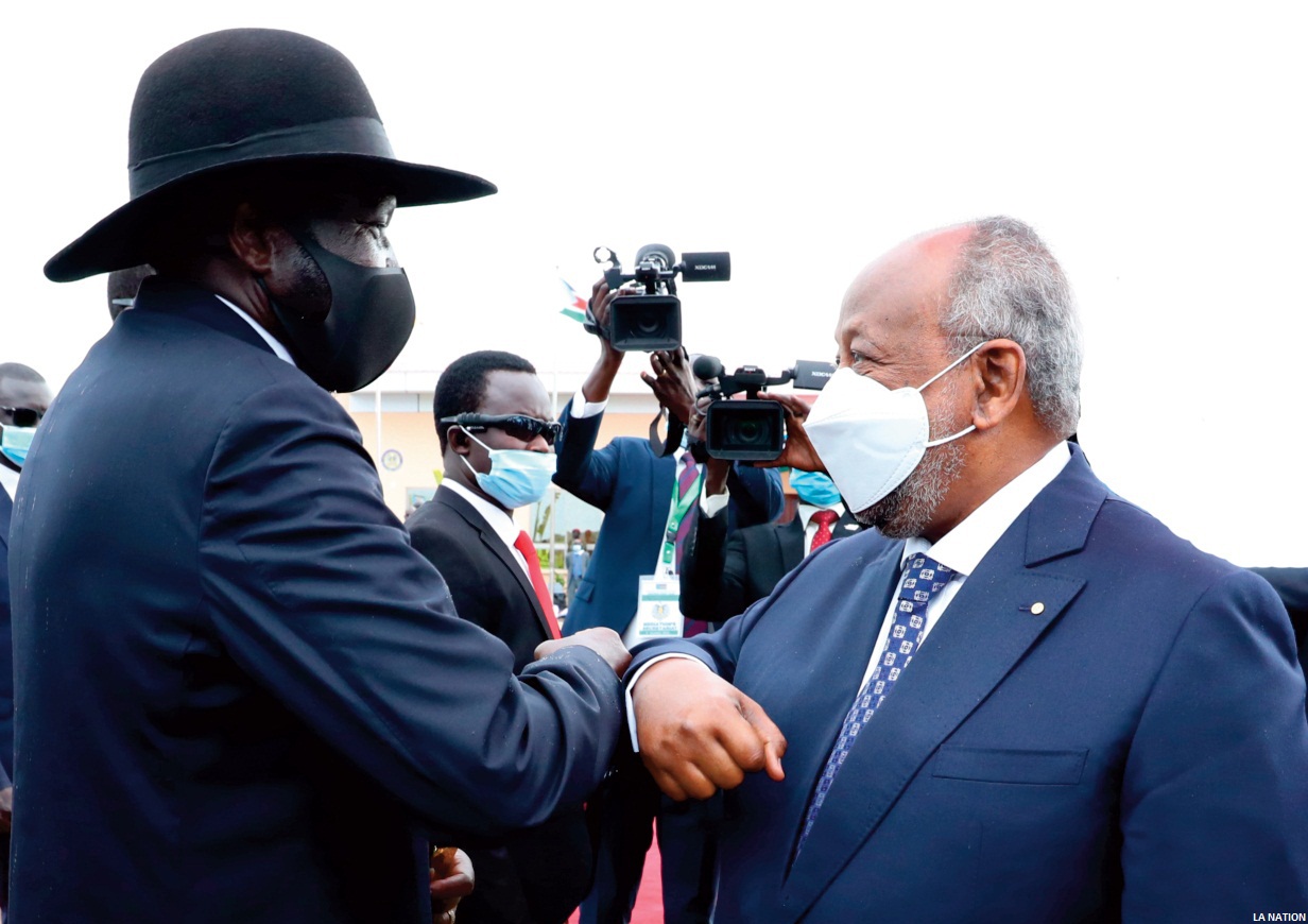 Le Président Guelleh prend part à la signature d’un accord de paix historique inter-soudanais