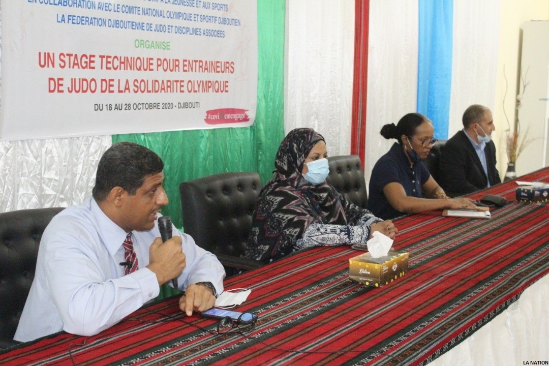 Fédération djiboutienne de judo : Les entraineurs de Judo en stage de perfectionnement