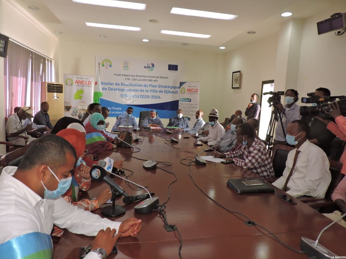 Plan Stratégique de développement de la ville de Djibouti : Restitution du document de travail des élus locaux pour la période 2020-2024