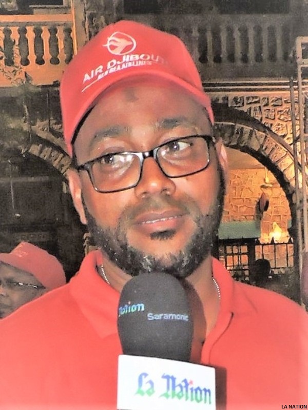 Abdourahman Ali Abdillahi DG d'Air Djibouti 10 km