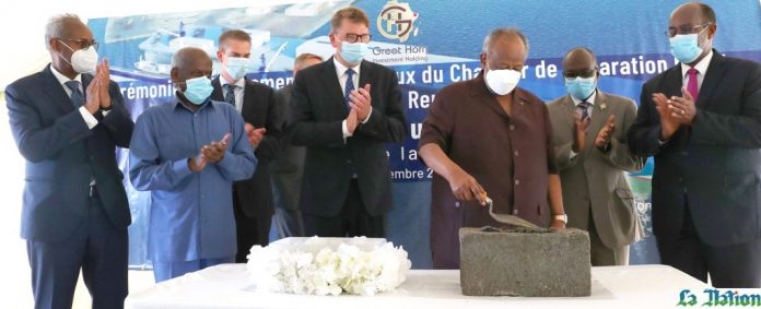 Cérémonie de lancement des travaux d’un Chantier de Réparation Navale placée sous le haut patronage du Président de la République (1)