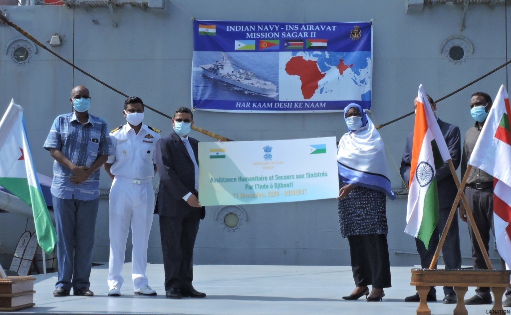 Djibouti/Inde : Don de denrées alimentaires de l'Inde aux populations vulnérables