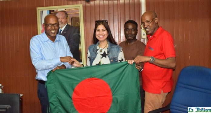 La Globetrotter Najmun Nahar fait de Djibouti sa 141ème destination (1)
