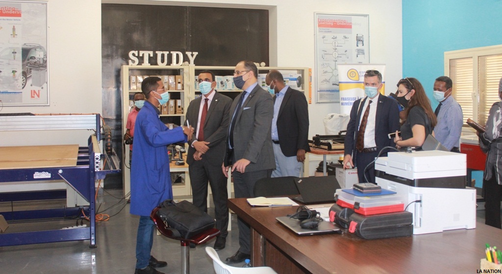 UD/AUF : La délégation de l’AUF visite le campus de l’université de Djibouti