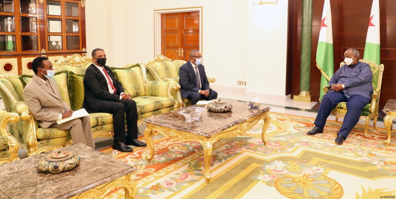 Le Président de la République reçoit un émissaire du Premier Ministre éthiopien