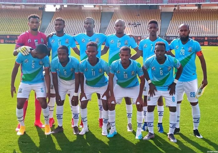 Match amical DjiboutiCameroun Belle prestation des requins malgré leur défaite face aux lions