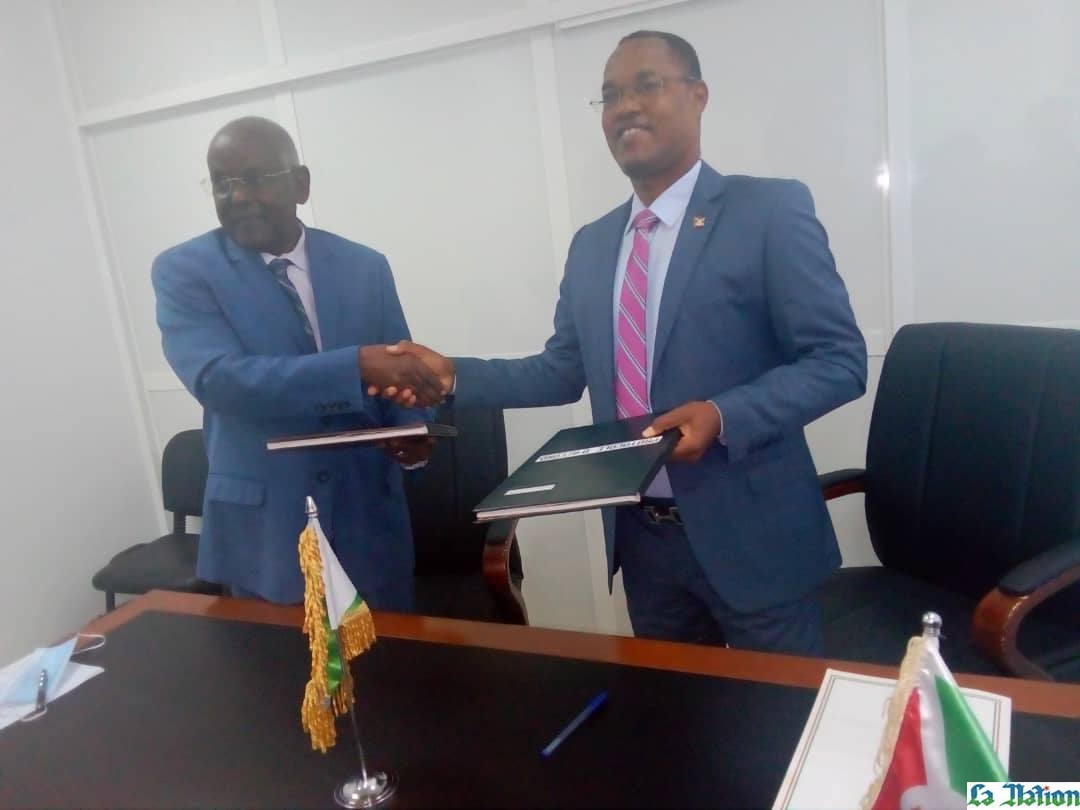 Le médiateur de la République reçoit son homologue burundais