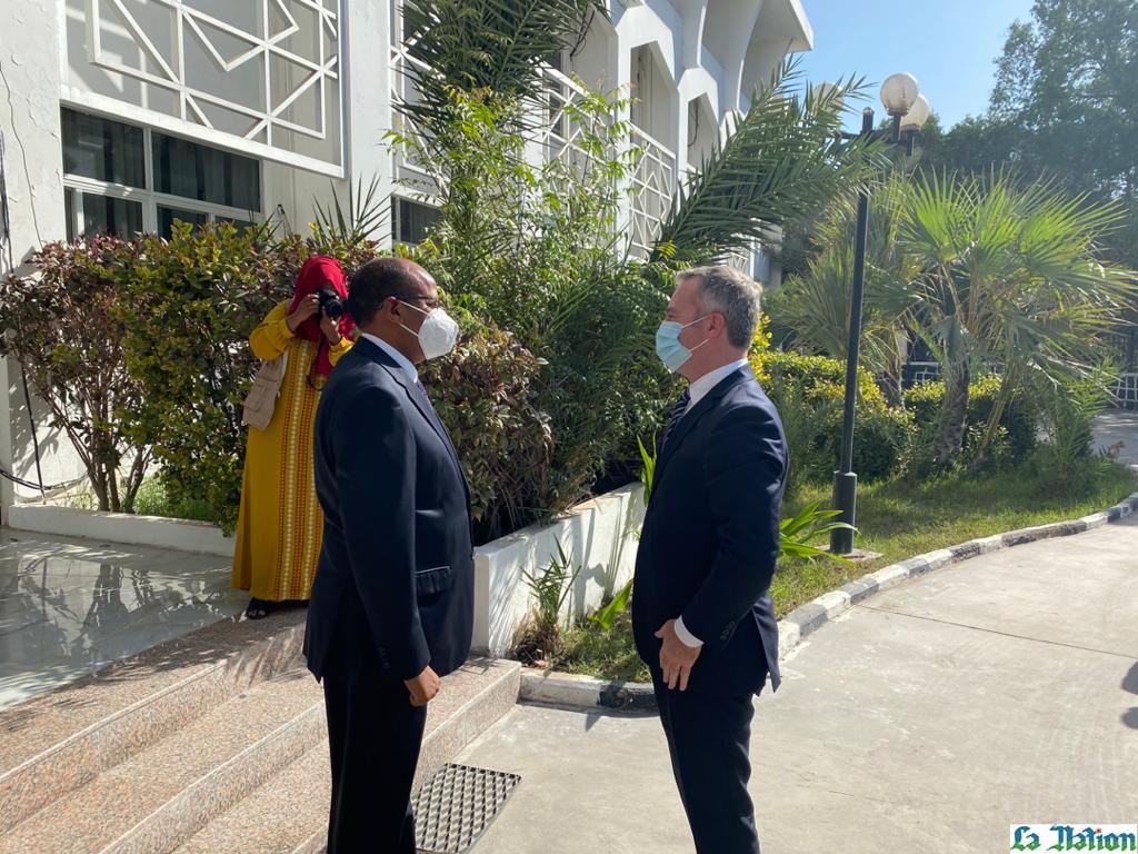 Le ministre des Affaires étrangère reçoit le secrétaire d’Etat Français M. Jean Baptiste Lemoyne
