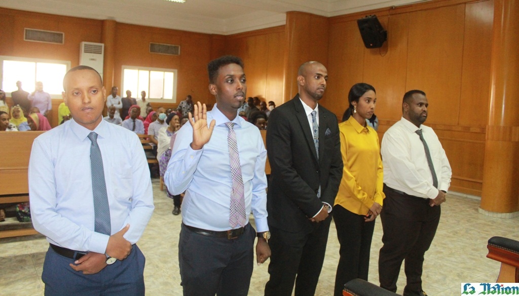 Prestation de serment des nouveaux inspecteurs d’Etat