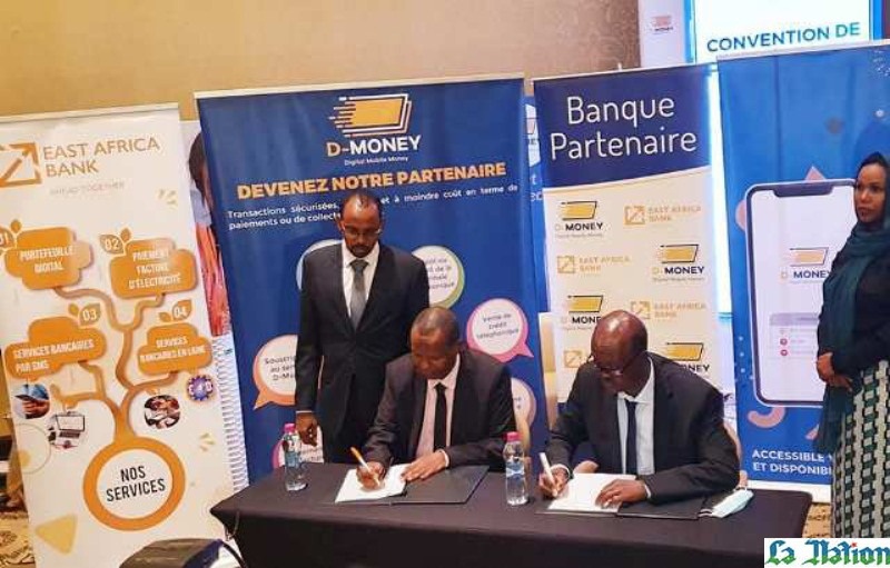 Signature d’un protocole d’accord entre Djibouti Telecom et East Africa Bank