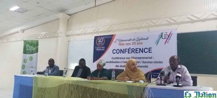 20ème anniversaire de l’Université de Djibouti Conférence sur les notions d’entreprenariat(4)