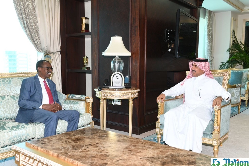 Entrevue entre l’ambassadeur Dayib Doubad Robleh et le secrétaire général du ministère des affaires étrangères de l’Etat du Qatar