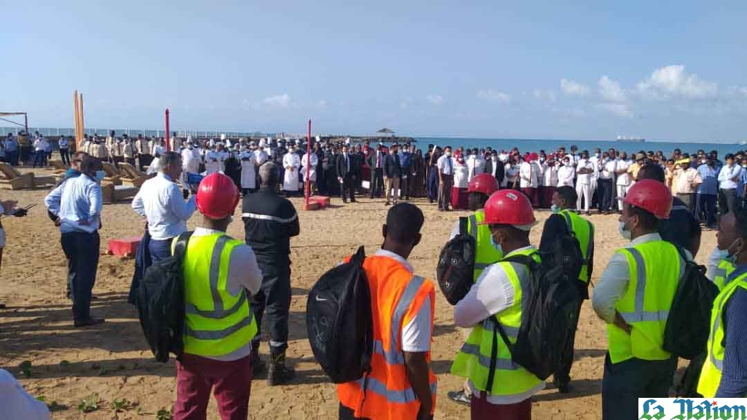 Exercice de simulation d'un feu à l’hôtel Kempinski