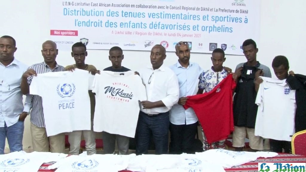 Opération caritative par l'ONG East African Association à Dikhil