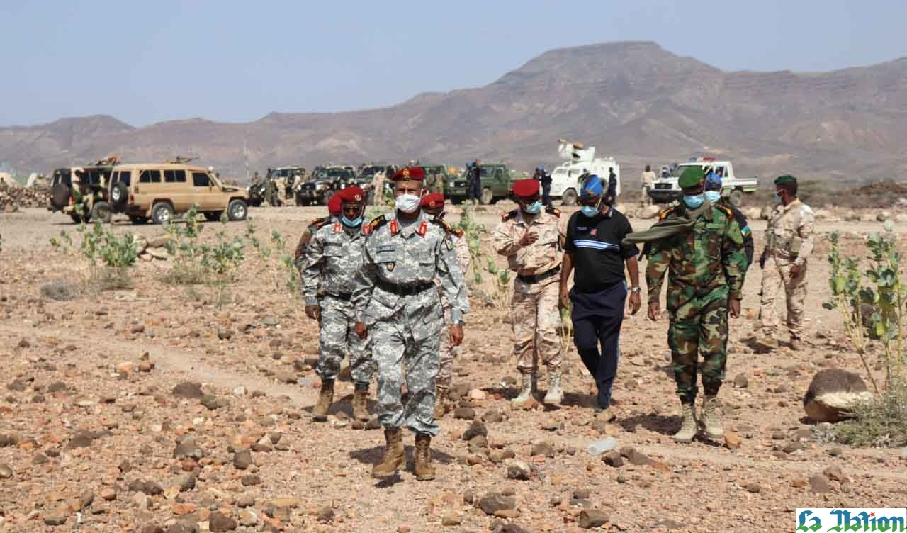 Visite d’inspection du CEMGA à Waddi