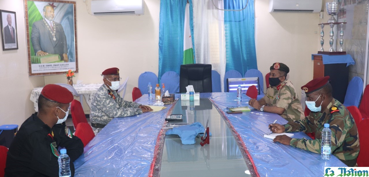 Visite du Général de Division OUSSAMA AL AWAD MOHAMED au CCO