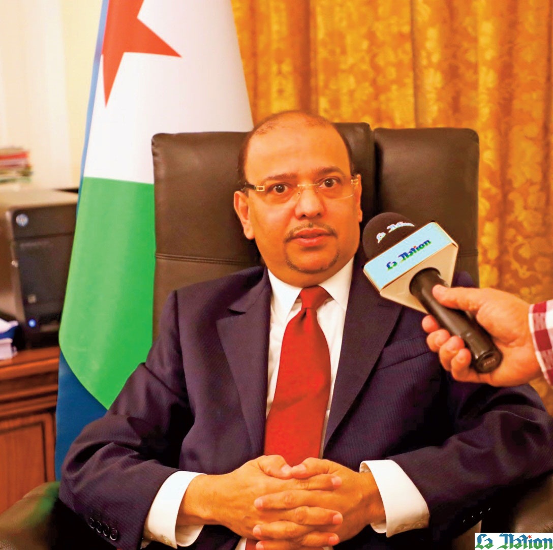 « Cette visite de très haut niveau est un signe de l’excellence des relations entre la république de Djibouti et la France » Ayed Mousseid Yahya, ambassadeur de la république de Djibouti en France