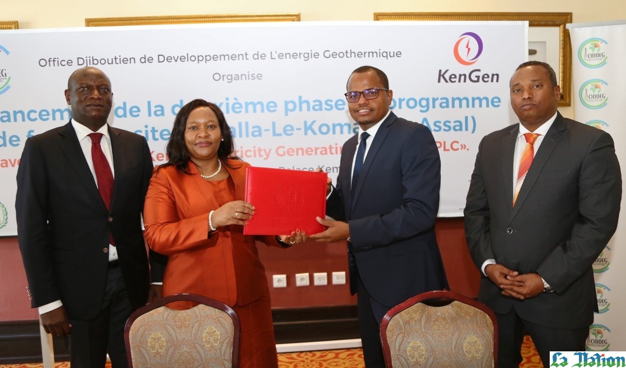 Géothermie : L’ODDEG octroie un contrat de 6,4 millions de dollars à la Kenya Electricity Compagny Limited (KenGen) pour le forage de trois puits