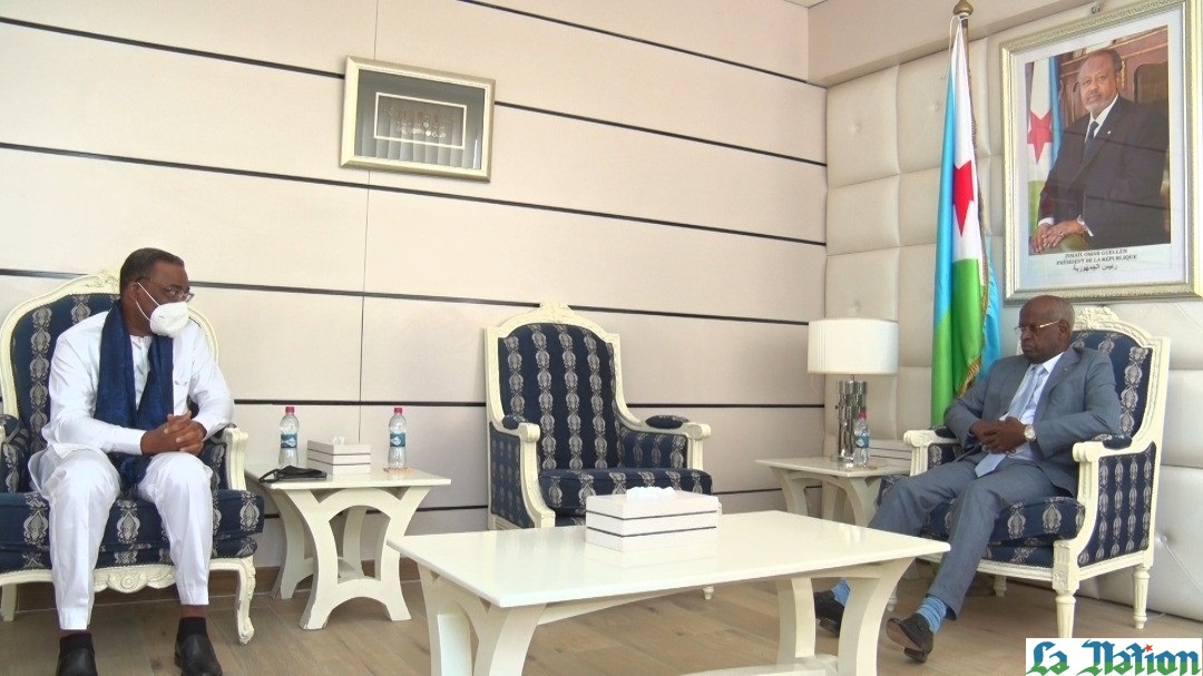 Le Premier ministre reçoit Marcel Clement  Akpovo, nouveau Représentant du Bureau Régional du Haut Commissariat des Droits de l’Homme