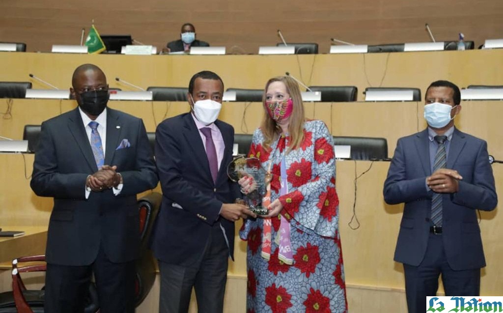 Le Président Guelleh reçoit un prix d’appréciation à l’occasion de l’entrée en vigueur de la ZLECAF