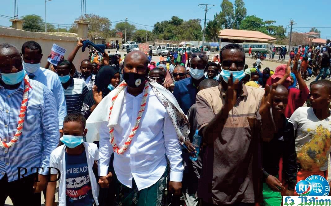 Le candidat indépendant à Arta