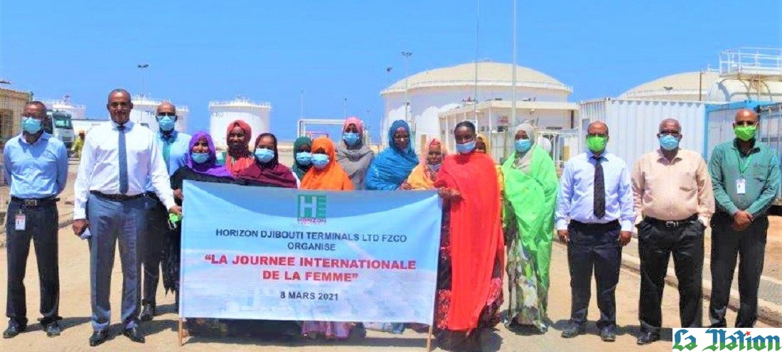 Le port pétrolier ‘‘HORIZON’’ célèbre en grande pompe la journée internationale de la femme