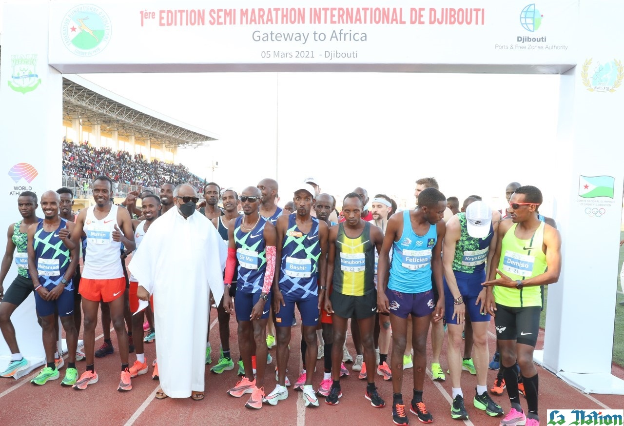 Semi-marathon international « Gateway to Africa» : Victoire du somalo-britannique Mo Farah, Djibouti arrache la 3ème place