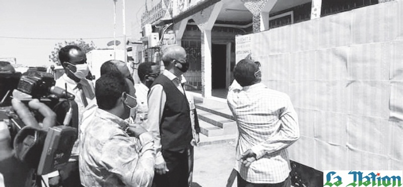 Visite de la CENI à Dikhil