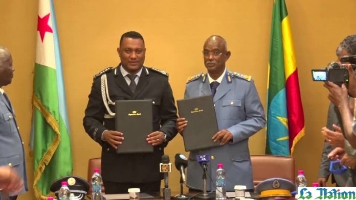 Visite de travail à Djibouti du commissaire général de la police fédérale éthiopienne (1)
