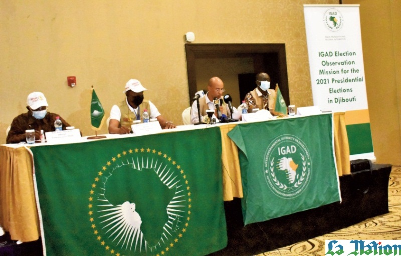 Elections présidentielles 2021 : L’IGAD et l’UA saluent la maturité politique et démocratique du peuple djiboutien